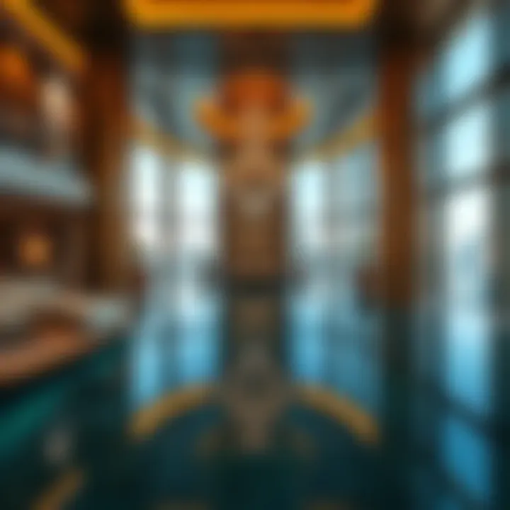 Luxury Amenities at Amna Tower Luxurious amenities available at Amna Tower for residents