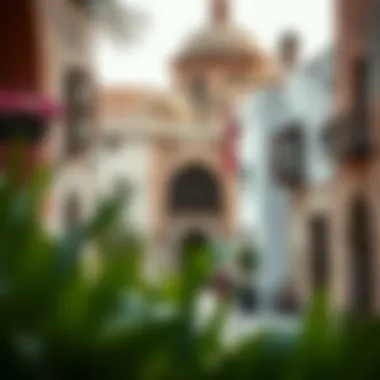 A picturesque scene of the historic Al Fahidi Neighborhood