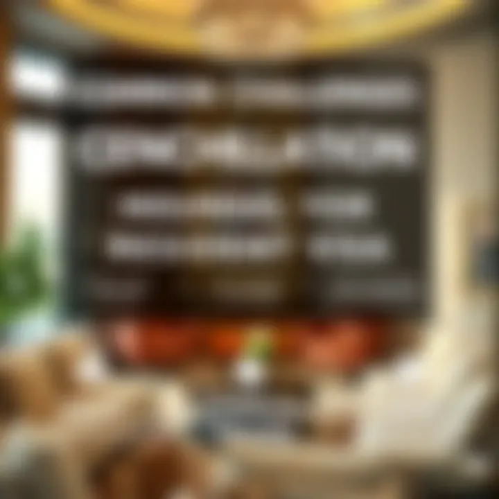 Common Challenges in Residence Visa Cancellation Graphic highlighting common issues