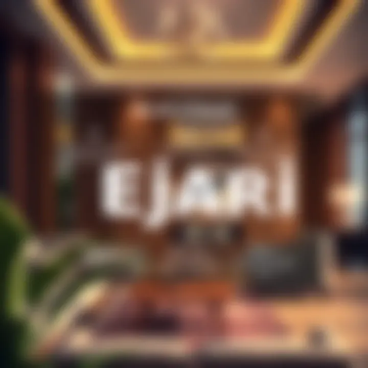 Infographic illustrating benefits of Ejari for landlords and tenants