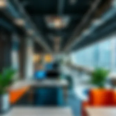 Creative workspace environments supporting innovation and collaboration in media