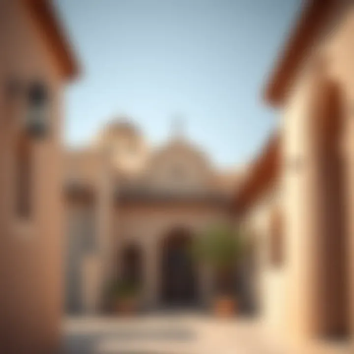 Traditional Emirati architecture showcasing cultural heritage