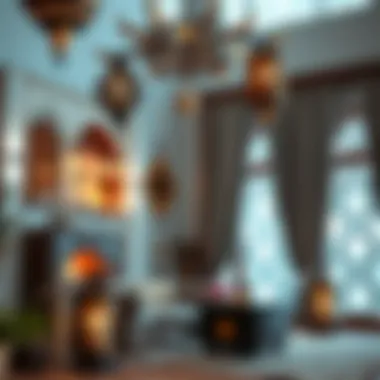 Traditional Emirati decorations for Eid