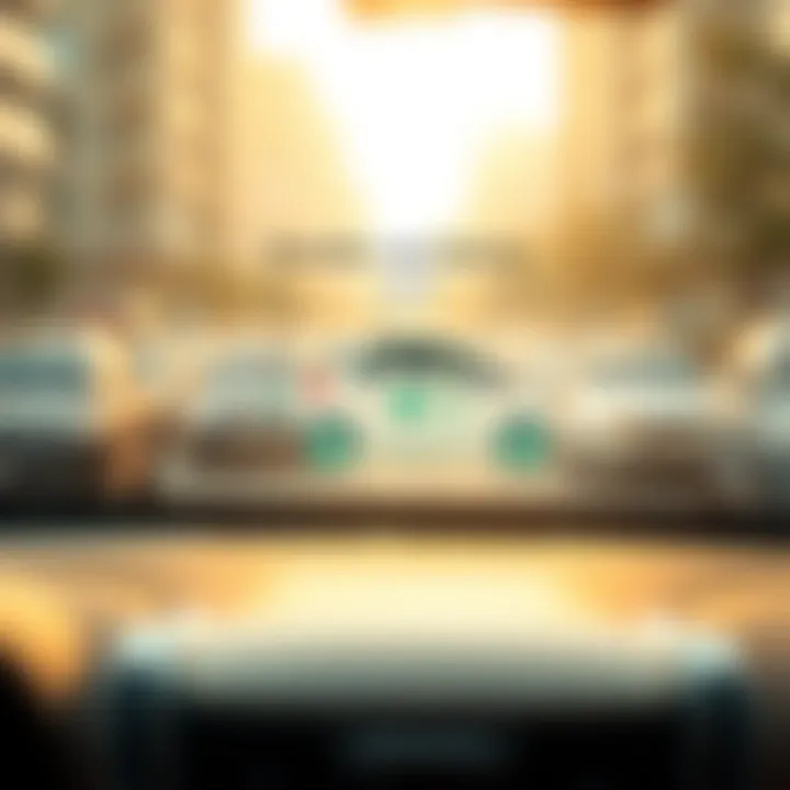 Infographic illustrating the benefits of car sharing