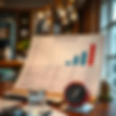 A chart illustrating various bank fees and interest rates comparison.