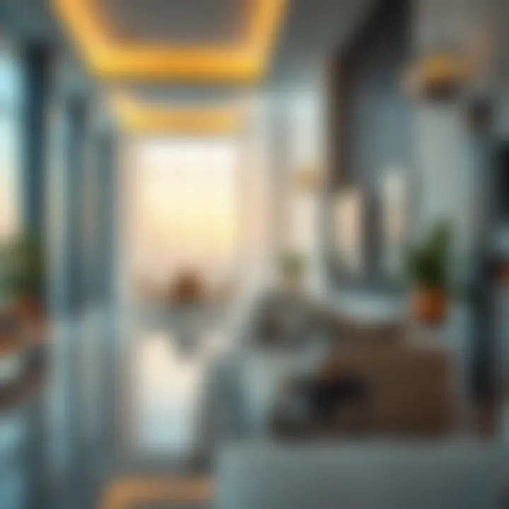 An infographic illustrating current market trends in the Dubai real estate sector.