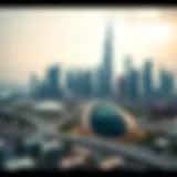 A stunning skyline view of Dubai showcasing Al-Thuraya Real Estate developments.