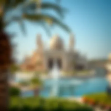 A stunning view of a famous cultural landmark