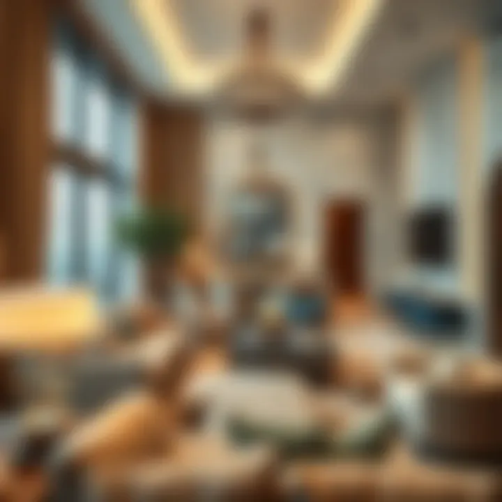 Luxurious Living Spaces at Mar Casa Dubai Luxurious interior showcasing lifestyle at Mar Casa