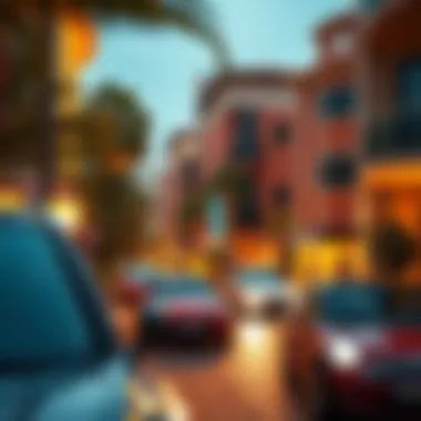 Dynamic Neighborhood Near Mar Casa Dubai Vibrant neighborhood surrounding Mar Casa Dubai