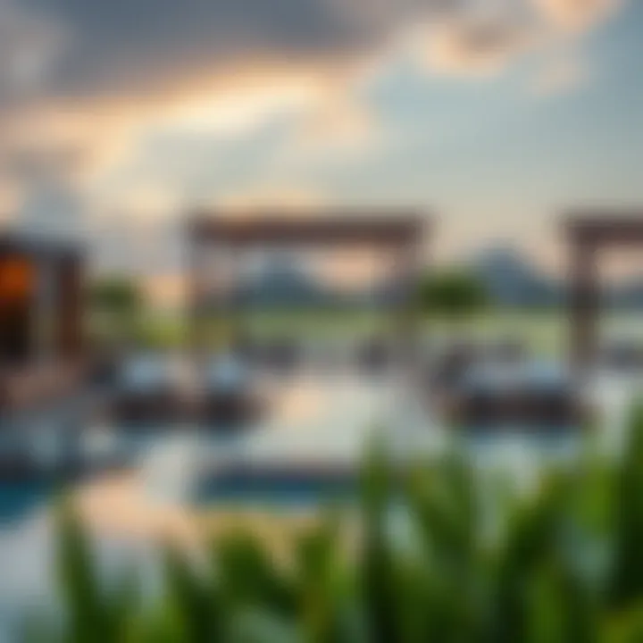 Luxurious Amenities at Sobha Hartland Lagoon Luxurious amenities at Sobha Hartland Lagoon with serene landscapes