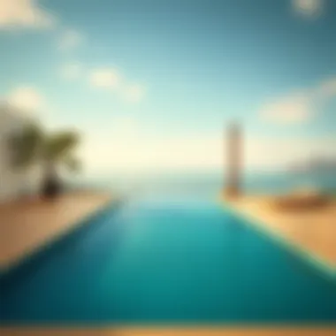 Serenity by the Poolside A stunning swimming pool with a scenic view