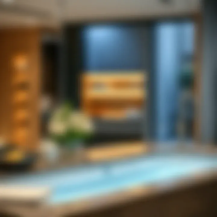 Modern amenities in a Dubai hotel apartment