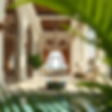 Elegant architecture of Habtoor Villas showcasing luxury living