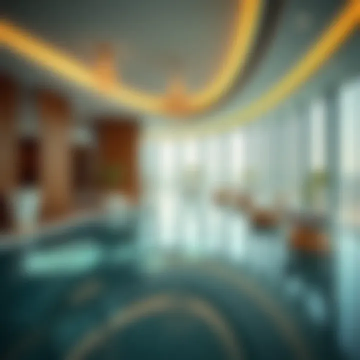 Luxurious amenities of I Rise Tower