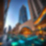 Stunning architectural view of I Rise Tower