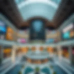 Stunning architectural view of Mirdif City Center