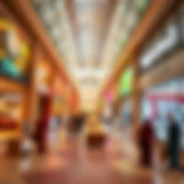 Vibrant shopping experience inside Mirdif City Center