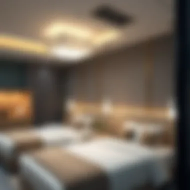 Amenities commonly found in partition rooms