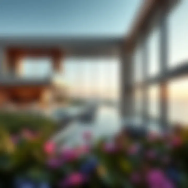 Architectural design of Seascape residences