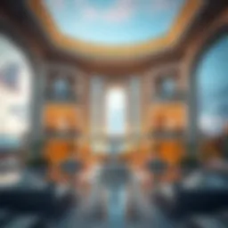 Stunning view of The Royal Atlantis Resort showcasing its architectural design