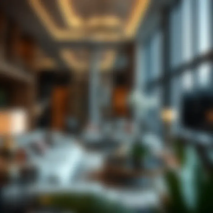 Luxury apartment interiors in Dubai