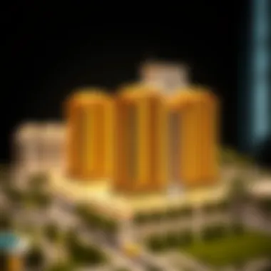 Architectural Innovations in Dubai Real Estate Architectural models of upcoming real estate projects