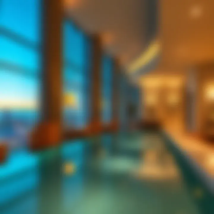 Modern amenities inside West Avenue Tower